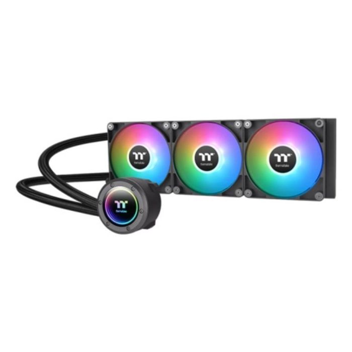 Thermaltake TH360 V2 ARGB Sync Sistema de Refrigeración Líquida AIO para Procesador 12 cm Negro con Iluminación ARGB Sincronizable 0 Thermaltake TH360 V2 ARGB Sync Sistema de Refrigeración Líquida AIO para Procesador 12 cm Negro con Iluminación ARGB Sincronizable 0