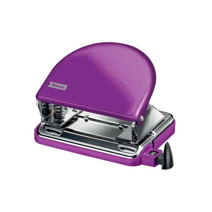 Taladrador Petrus 52 Wow Violeta Metalizado Capacidad 20 Hojas En Blister