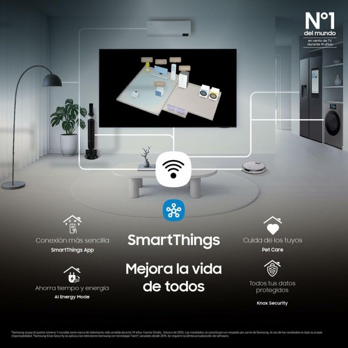 Smart TV Samsung TU43U8005FUXXC 43" 4K Ultra HD LED HDR QLED 7 Smart TV Samsung TU43U8005FUXXC 43" 4K Ultra HD LED HDR QLED 7