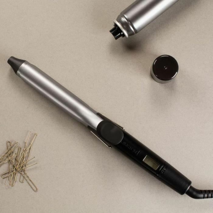 Remington Rizador CI6525 - Rizador de Pelo 25mm con Cerámica, Turmalina Iónica, Antiestático, 10 Posiciones 130-220° 2