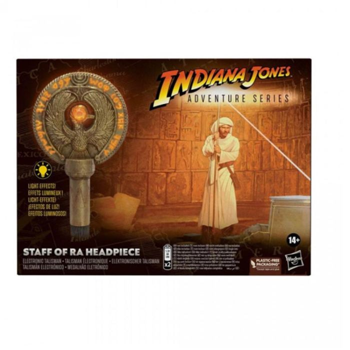 Hasbro Replica Indiana Jones Artifacts Staff - Vara de Ra de la Adventure Series, inspirada en las películas 1 Hasbro Replica Indiana Jones Artifacts Staff - Vara de Ra de la Adventure Series, inspirada en las películas 1