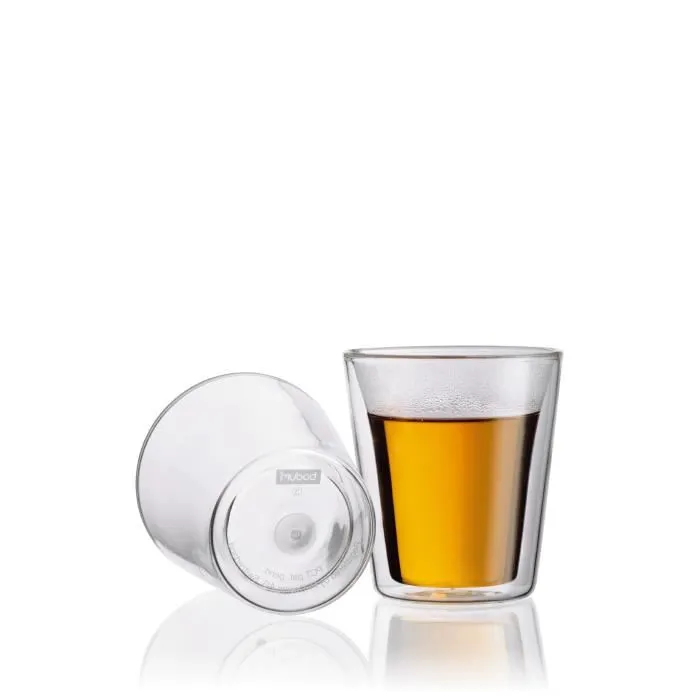 Bodum CANTEEN Set de 6 vasos de doble pared 0.2 l Transparente 3