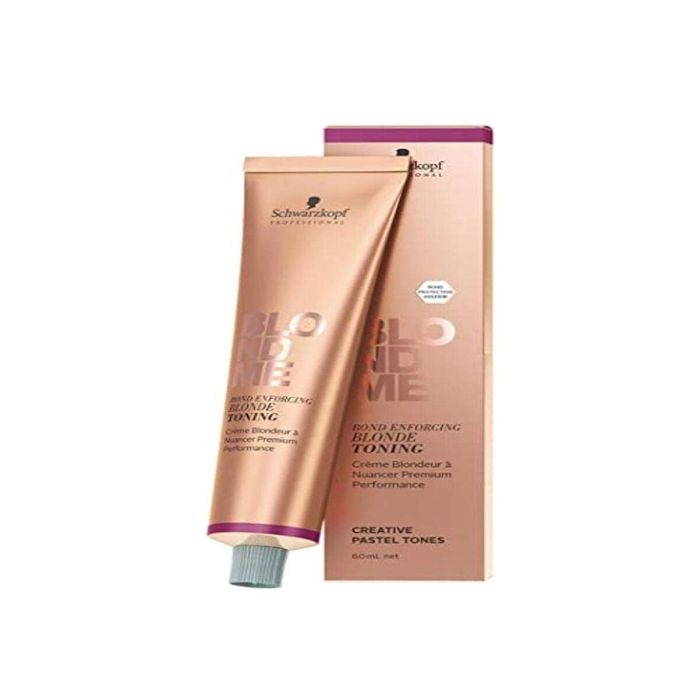 Schwarzkopf Blond Me Pastel Toning T Steel Blue Tinte Para Cabello 60 mL