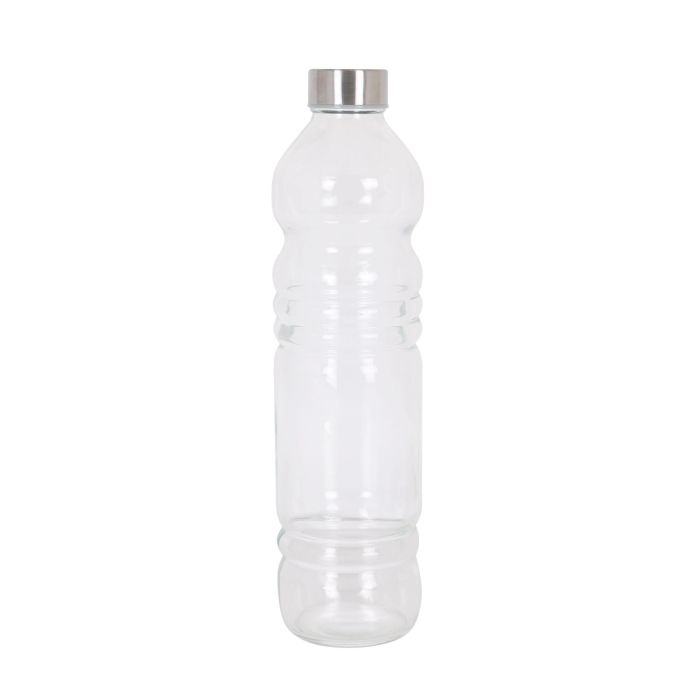 Botella de vidrio Anna 1L con tapa metálica - 8x31 cm (12 Unidades) 4 Botella de vidrio Anna 1L con tapa metálica - 8x31 cm (12 Unidades) 4