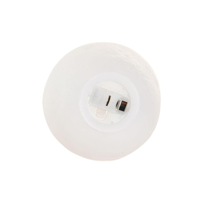 Decoracion Luminosa Moderno DKD Home Decor Blanco 13 x 10.5 x 16 cm (4 Unidades) 3