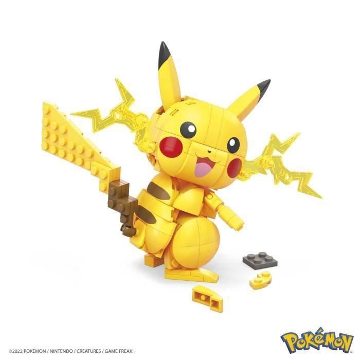 MEGA CONSTRUX Pokémon Pikachu Figura de Construcción Articulada 10 cm - 6 años y + 3 MEGA CONSTRUX Pokémon Pikachu Figura de Construcción Articulada 10 cm - 6 años y + 3