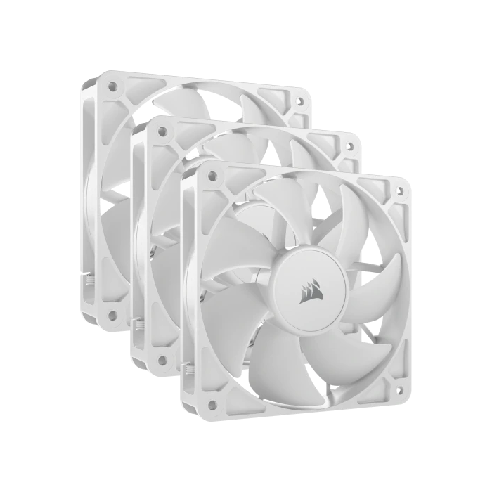 Corsair RS120 Carcasa del ordenador Ventilador 12 cm Blanco 3 pieza(s)