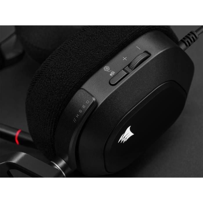 Corsair Helmet Gaming Premium HS80 RGB USB-Carbon (CA-9011237-EE) 2 Corsair Helmet Gaming Premium HS80 RGB USB-Carbon (CA-9011237-EE) 2