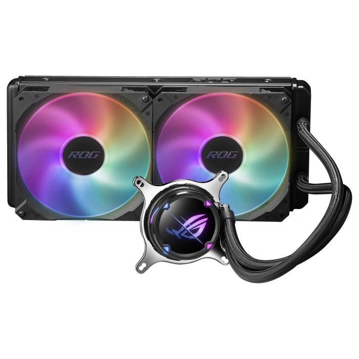 ASUS ROG Strix LC II 280 ARGB Sistema de refrigeración líquida Todo en Uno Negro 6