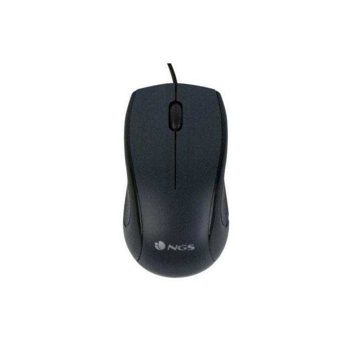 Ngs Wired Mist Ratón Óptico con Cable USB 1000 DPI Ambidiestro 3 Botones Negro Ngs Wired Mist Ratón Óptico con Cable USB 1000 DPI Ambidiestro 3 Botones Negro