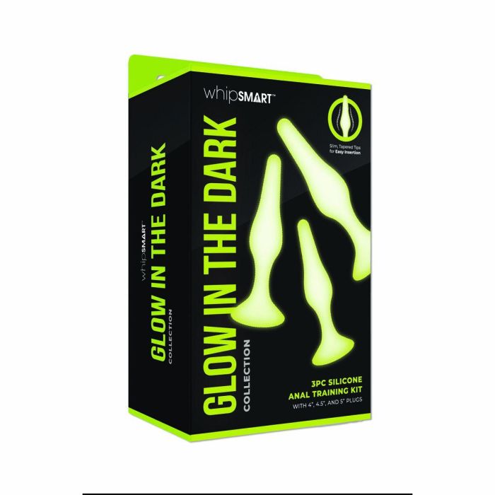 Plug Anal Whipsmart Blanco 3 Piezas 1 Plug Anal Whipsmart Blanco 3 Piezas 1