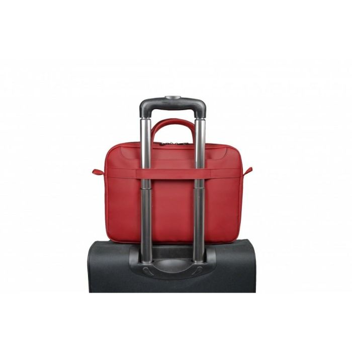 Port Designs Maletín de Cuero Sintético Rojo para Portátil 15.6 pulgadas con Tirante de Hombro 2 Port Designs Maletín de Cuero Sintético Rojo para Portátil 15.6 pulgadas con Tirante de Hombro 2