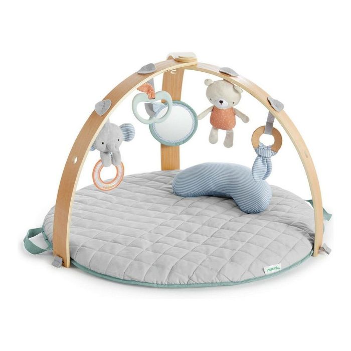 Colchoneta de juego INGENUITY Cozy Spot Edredón reversible Activity Gym - Loamy Colchoneta de juego INGENUITY Cozy Spot Edredón reversible Activity Gym - Loamy 