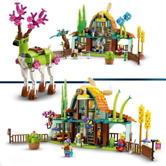 LEGO DREAMZzz 71459 Establo de Criaturas de Ensueño, Juguete de Granja con Figura de Ciervo 2 en 1 2 LEGO DREAMZzz 71459 Establo de Criaturas de Ensueño, Juguete de Granja con Figura de Ciervo 2 en 1 2