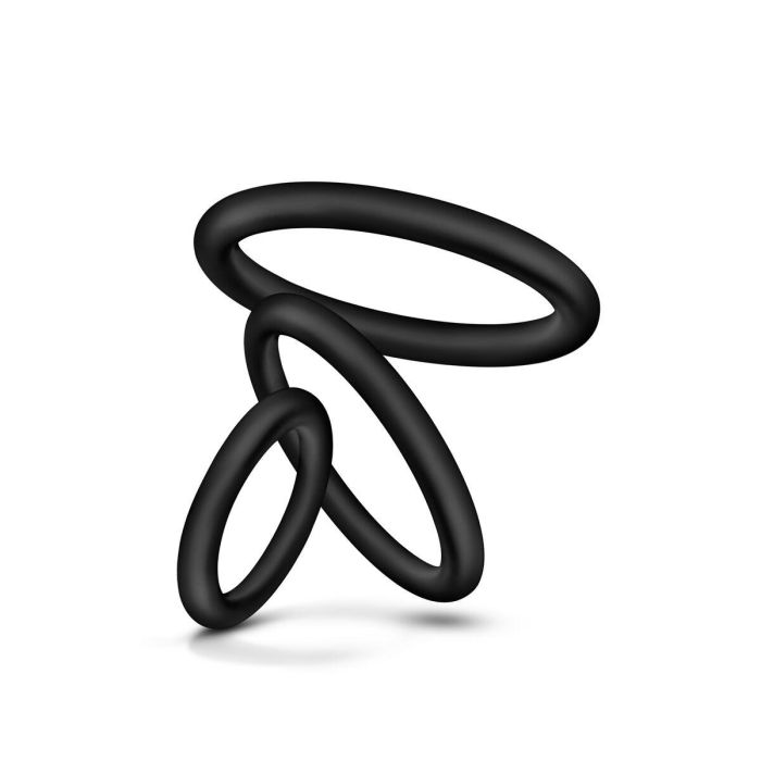 Anillo para el Pene Blush Performance Negro 4 Anillo para el Pene Blush Performance Negro 4