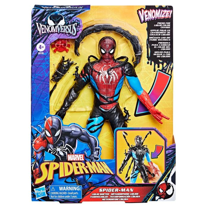 Figura Venomversus Transformación Líquida G0728 Hasbro 1