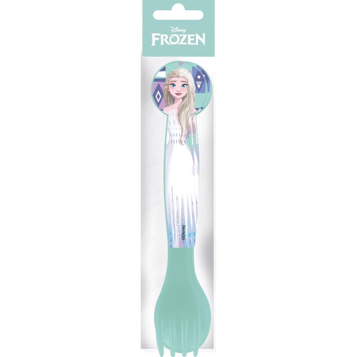Disney CZ11399 Juego de Cubiertos 2 Piezas Frozen para Niños +4 años, Plástico Alimentario Reciclable sin BPA, Puntas Redondeadas Disney CZ11399 Juego de Cubiertos 2 Piezas Frozen para Niños +4 años, Plástico Alimentario Reciclable sin BPA, Puntas Redondeadas