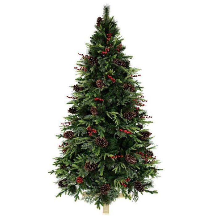 Arbol Navidad Tradicional DKD Home Decor Verde Rojo 116 x 210 x 116 cm 0 Arbol Navidad Tradicional DKD Home Decor Verde Rojo 116 x 210 x 116 cm 0
