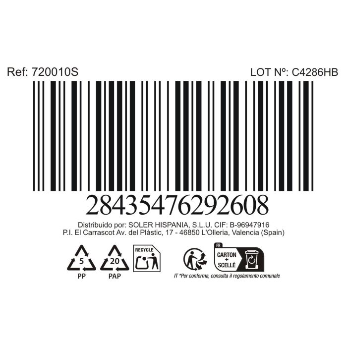 La Mediterranea Bol Aperitivo Japonés Ø15.2 x 7.6 cm Reacción "Airi" (18 Unidades)