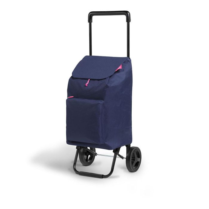 Gimi Carro de la compra Argo Blue 45L - Carrito de la compra en poliéster azul, referencia 157792 Gimi Carro de la compra Argo Blue 45L - Carrito de la compra en poliéster azul, referencia 157792