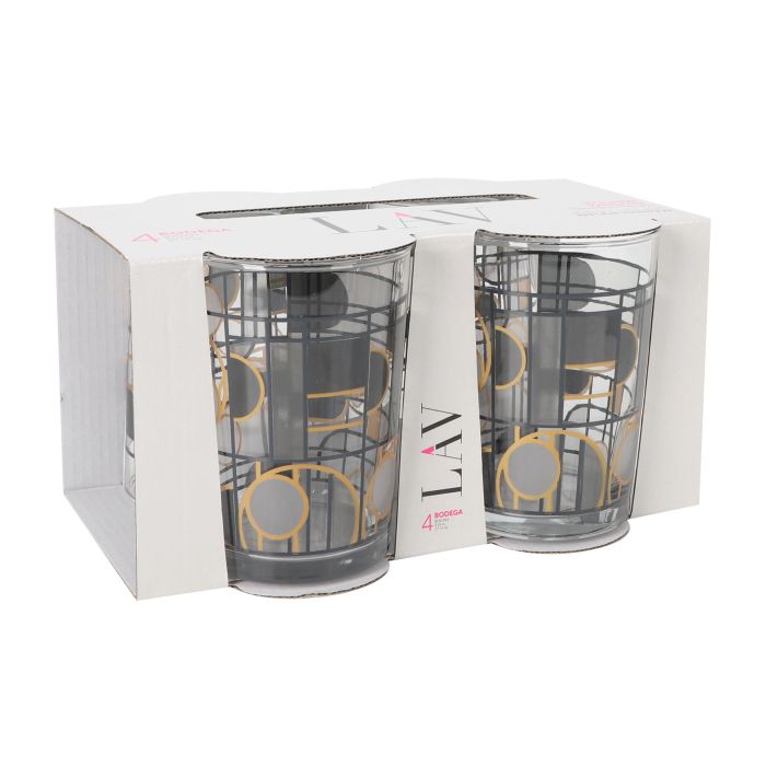 Set de 4 Vasos para Sidra 520 cc Abstracto - LAV (6 Cajas) 5 Set de 4 Vasos para Sidra 520 cc Abstracto - LAV (6 Cajas) 5