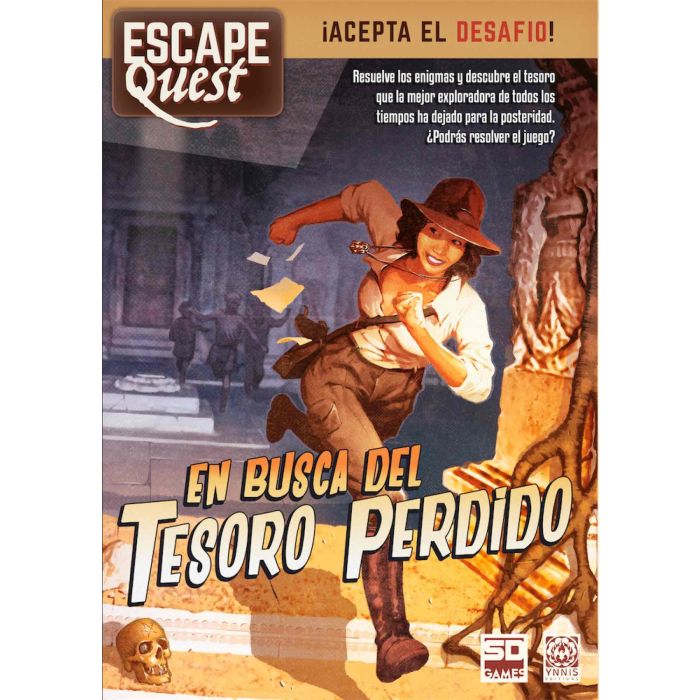 Sd games Juego Mesa Escape Quest 1: En - Libro juego de enigmas, Edad 12+