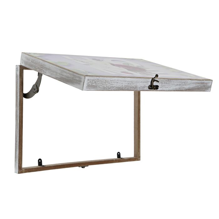 DKD Home Decor Tapa Contador Rosa Lila 46 x 6 x 32 cm 2