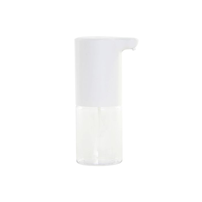 DKD Home Decor Dosificador Automático Plástico 320ml Blanco Transparente 10x19.5x7.5cm (Requiere 4 Pilas AA)