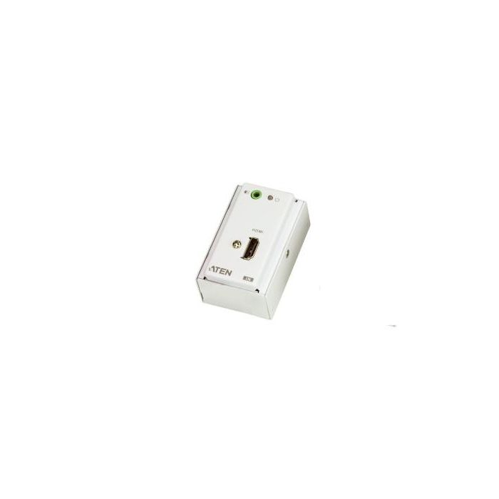 Aten VE807-AT-G Extensor Audio/Video Transmisor y Receptor 1920x1200 Pixeles Cat5e/Cat6 Blanco 1