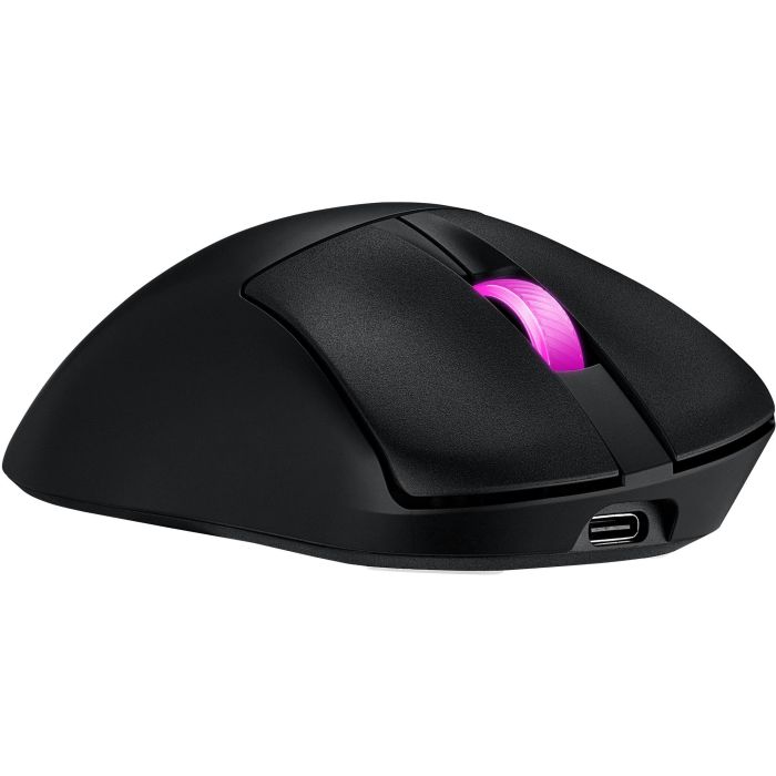 Asus Ratón de Juego ROG Keris II Origin BLK 90MP04A0-BMUA00 RF Wireless + Bluetooth + USB Type-A Óptico 42000 DPI Negro 6