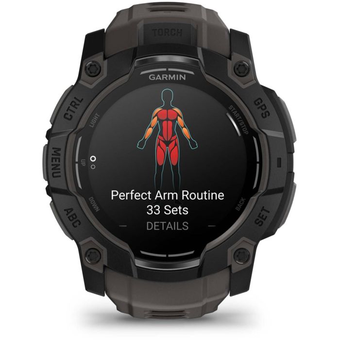 Garmin Instinct 3 AMOLED GPS 50mm Negro 4 Garmin Instinct 3 AMOLED GPS 50mm Negro 4