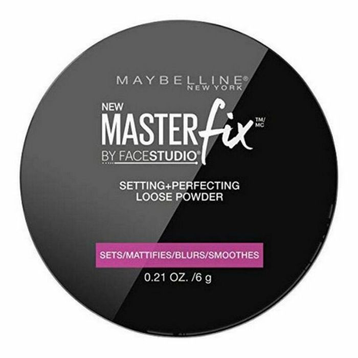 Maybelline MASTER FIX perfecting loose powder - Polvos sueltos fijadores de maquillaje, acabado mate y suave, 6 g 1 Maybelline MASTER FIX perfecting loose powder - Polvos sueltos fijadores de maquillaje, acabado mate y suave, 6 g 1