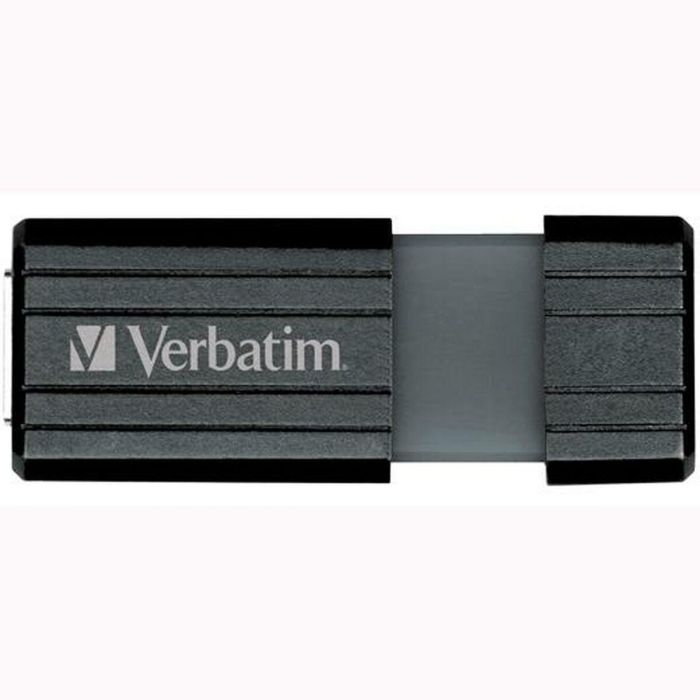 Memoria USB Verbatim PinStripe Negro 64 GB 1 Memoria USB Verbatim PinStripe Negro 64 GB 1