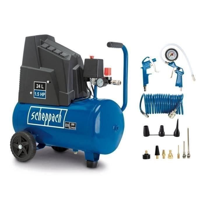 Compresor 24 L - Scheppach - HC26o Compresor 24 L - Scheppach - HC26o