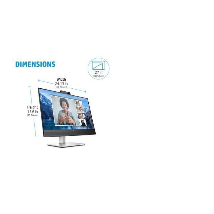 HP E27m G4 QHD USB-C Conferencing Monitor 16 HP E27m G4 QHD USB-C Conferencing Monitor 16