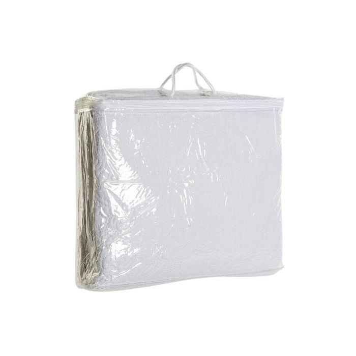 Colcha Romantico DKD Home Decor Blanco 270 x 1 x 270 cm 3 Colcha Romantico DKD Home Decor Blanco 270 x 1 x 270 cm 3