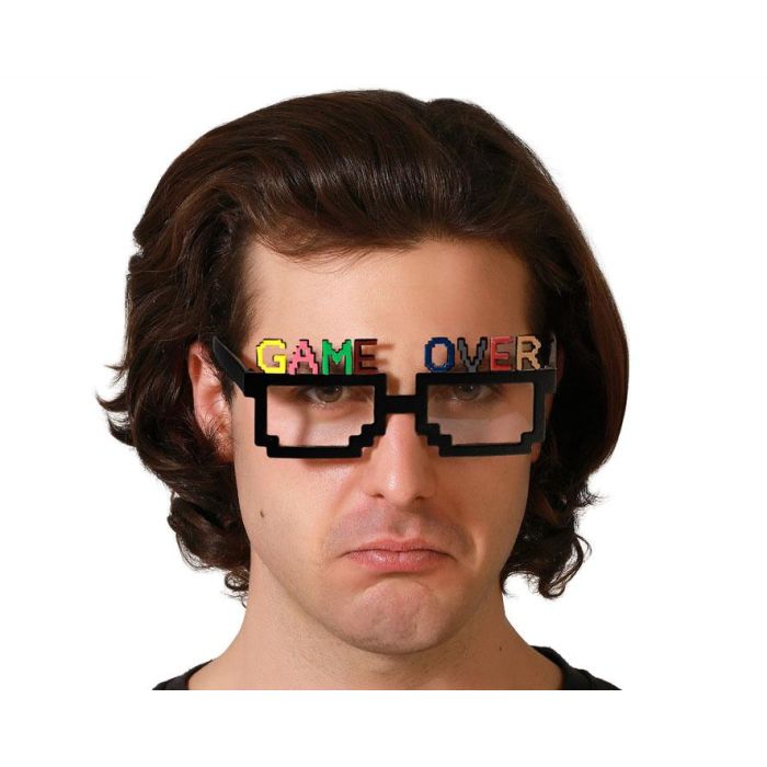 Gafas Carnaval Game Over Hombre Adulto - Estilo Gamer, Retro o Geek 0 Gafas Carnaval Game Over Hombre Adulto - Estilo Gamer, Retro o Geek 0