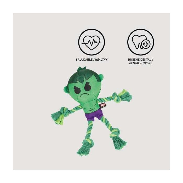 Cerdá Cuerda dental para perro Avengers Hulk 8.0 x 13.0 x 26.0 cm Verde 10 Cerdá Cuerda dental para perro Avengers Hulk 8.0 x 13.0 x 26.0 cm Verde 10