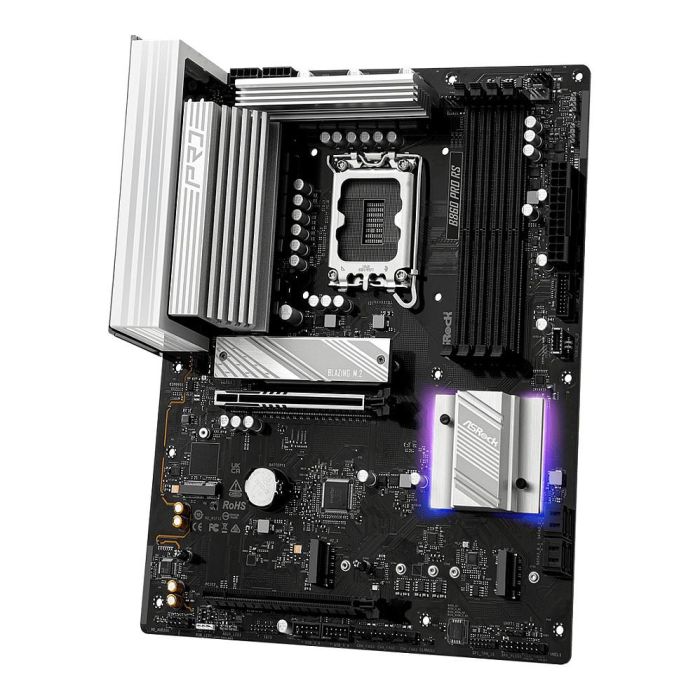 ASRock B860 Pro RS Placa Base ATX Intel LGA 1851 HDMI/DP DDR5 para PC