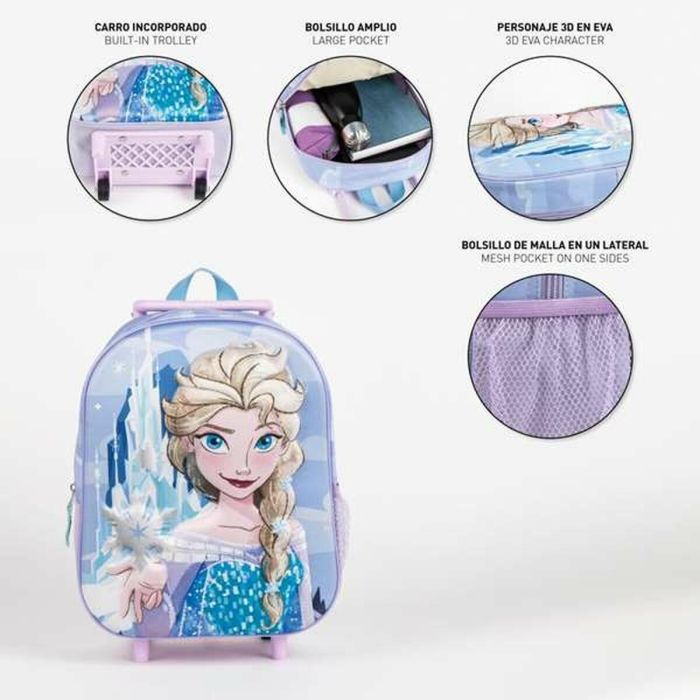 Mochila infantil trolley 3D frozen 25.0 x 31.0 x 10.0 cm 2 Mochila infantil trolley 3D frozen 25.0 x 31.0 x 10.0 cm 2