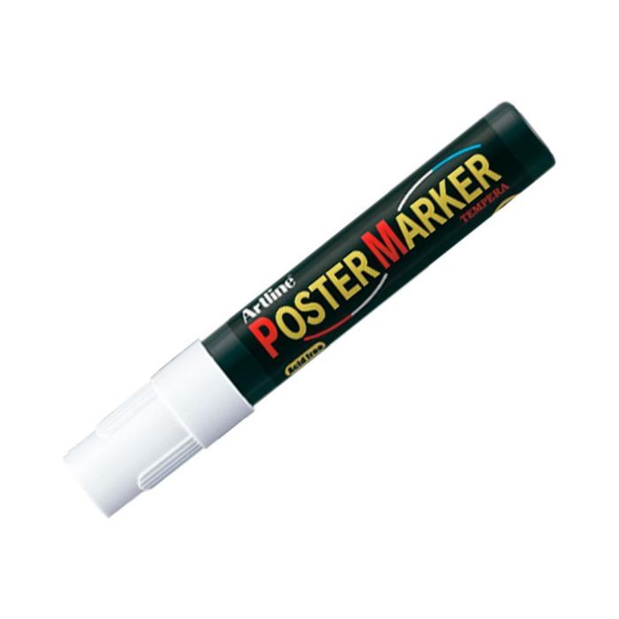 Rotulador Artline Poster Marker Epp-4-Bla Punta Redonda 2 mm Color Blanco 2