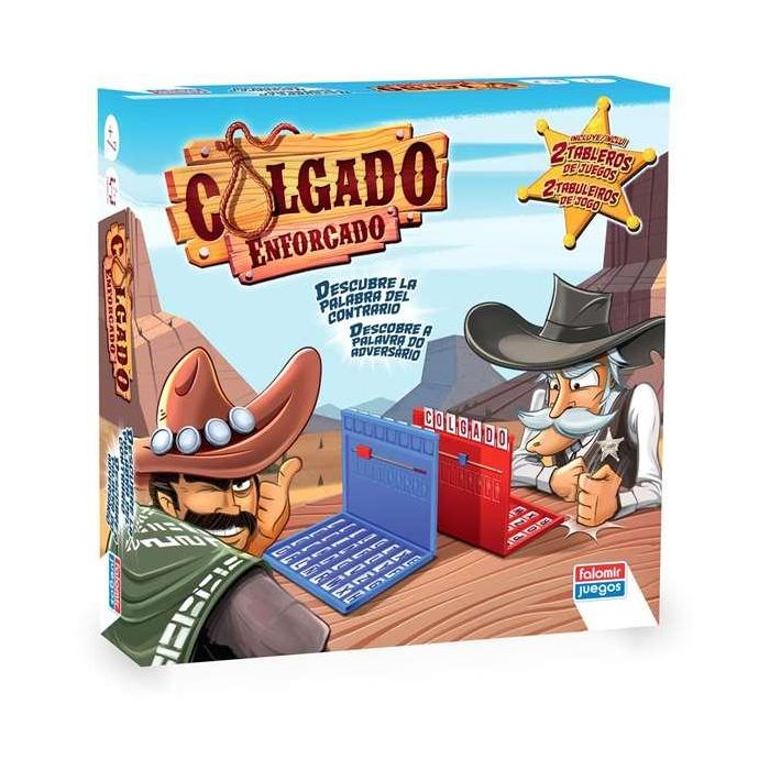 Falomir Juego Colgado. Descubre las palabras del contrario! Juego de mesa para 2 jugadores a partir de 7 años. Falomir Juego Colgado. Descubre las palabras del contrario! Juego de mesa para 2 jugadores a partir de 7 años.