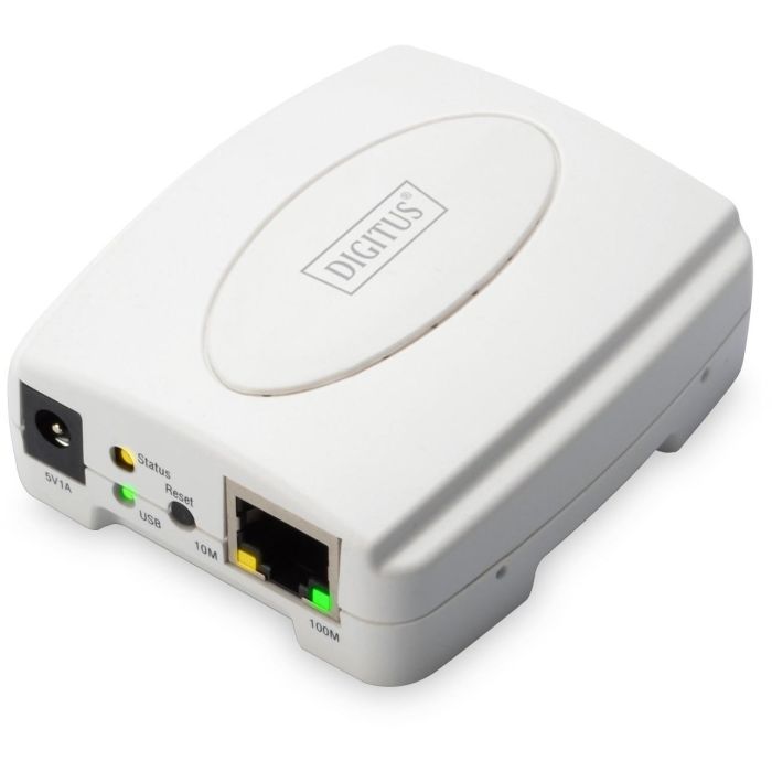 Digitus DN-13003-2 Servidor de Impresión Fast Ethernet USB 2.0