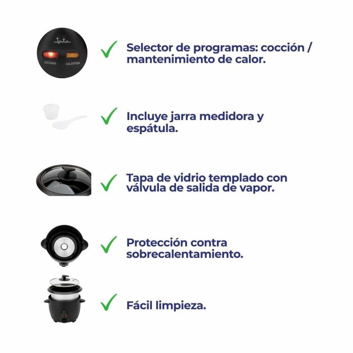 Arrocera JATA JEAR2528 1000 W 2 Arrocera JATA JEAR2528 1000 W 2