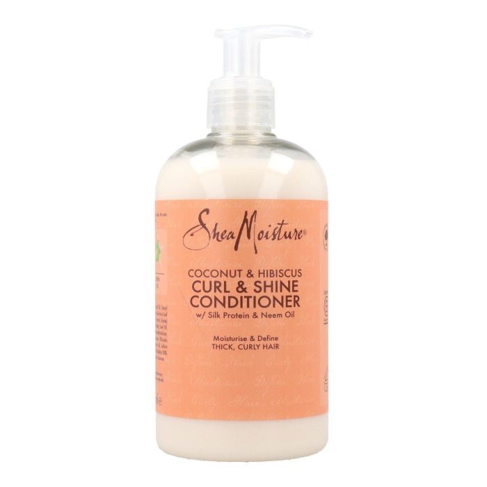 Shea Moisture Acondicionador Curl & Shine de Coco e Hibisco 384 ml