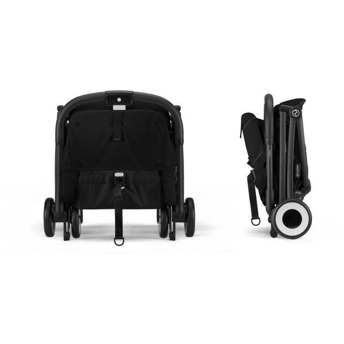CYBEX - Cochecito ultracompacto y cómodo - ORFEO - 4 ruedas - Magic Black 1 CYBEX - Cochecito ultracompacto y cómodo - ORFEO - 4 ruedas - Magic Black 1