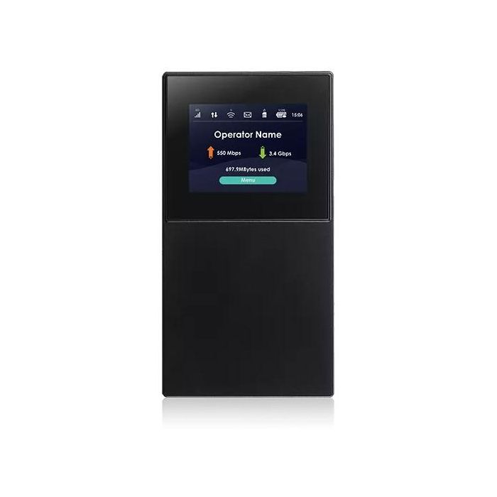 Zyxel NR2301 Router Portátil 5G Wifi 6 Negro con Pantalla LCD 2.4" y Batería 4500 mAh 1 Zyxel NR2301 Router Portátil 5G Wifi 6 Negro con Pantalla LCD 2.4" y Batería 4500 mAh 1