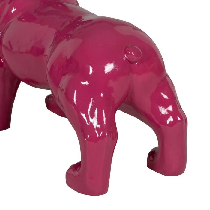 Figura Decorativa Fucsia Perro 88 x 38 x 63 cm 2