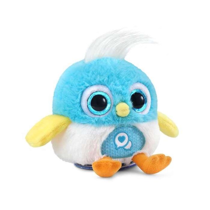 Peluche interactivo lolibirds lolito azul con voz y grabadora. 17,5x11,6x19,1 cm 6