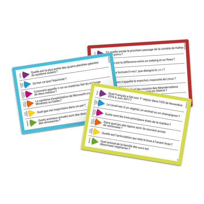 Juego de preguntas y respuestas Trivial Pursuit Science & Vie 2